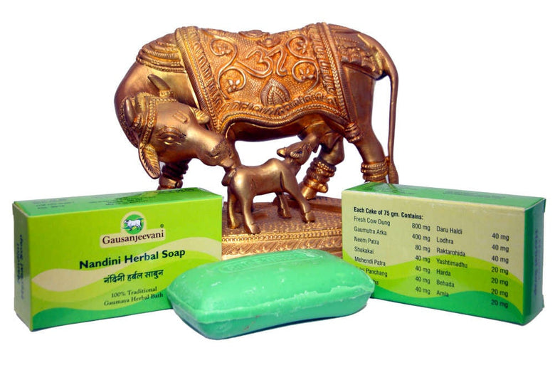 Keshav Srushti Gau Sanjeevani - Nandini Herbal Soap