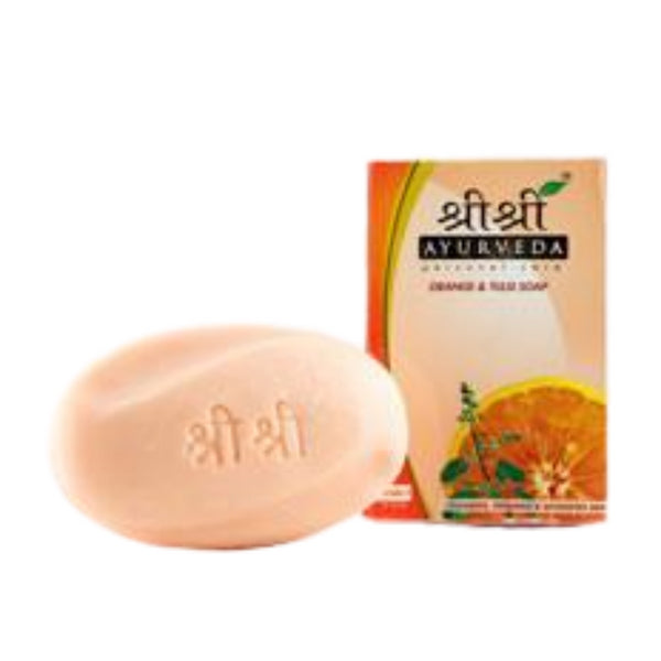 Sri Sri Ayurveda - Orange & Tulsi Soap
