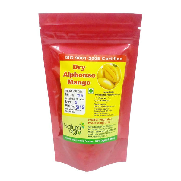 Natural Agro - Dry Alphonso Mango