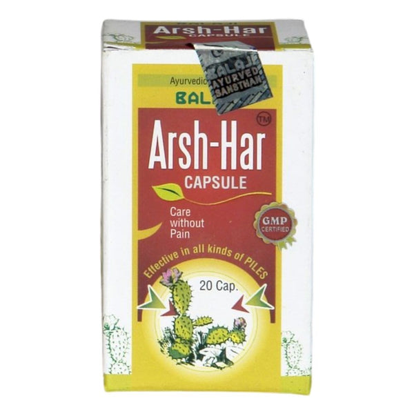 Balaji Ayurved - Arsh Har Capsule