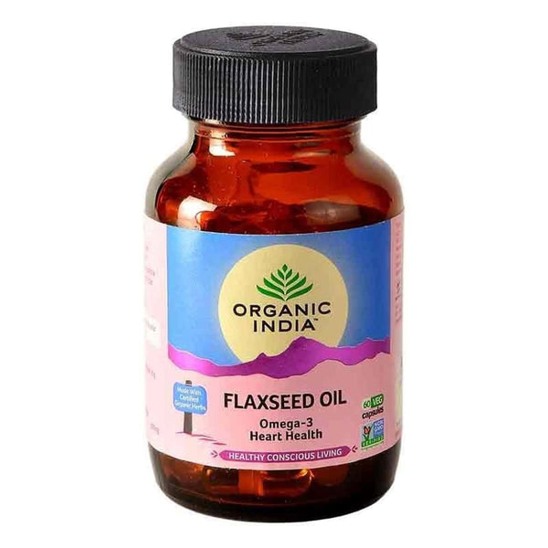 Organic India - Flax Seed Oil Capsules
