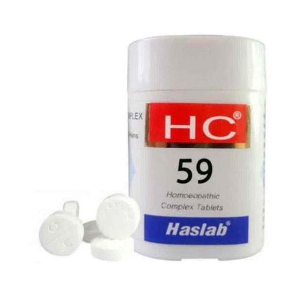 Haslab - HC 59 Merc. Bin Iod Complex Tablets