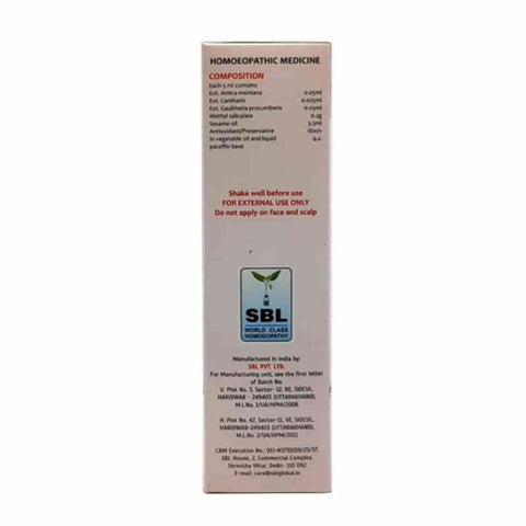 SBL - Orthomuv Massage Oil Spray