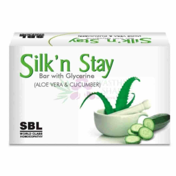 SBL - Silk n Stay Bar with Glycerine(Aloevera & Cucumber)