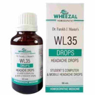 Headache Drops by Dr. Farokh J. Master's Wheezal