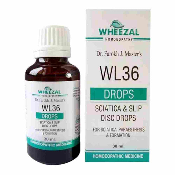 Sciatica And Slip Disc Drops by Dr. Farokh J. Master's Wheezal