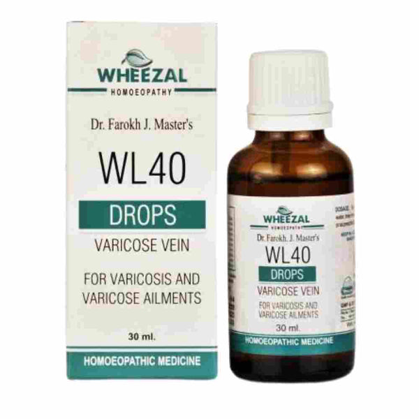 Varicose Veins Drops by Dr. Farokh J. Master's Wheezal