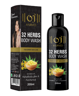 OJ Ayurved - 32 Herbs Body Wash