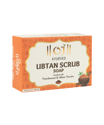 OJ Ayurved - Ubtan Scrub Soap